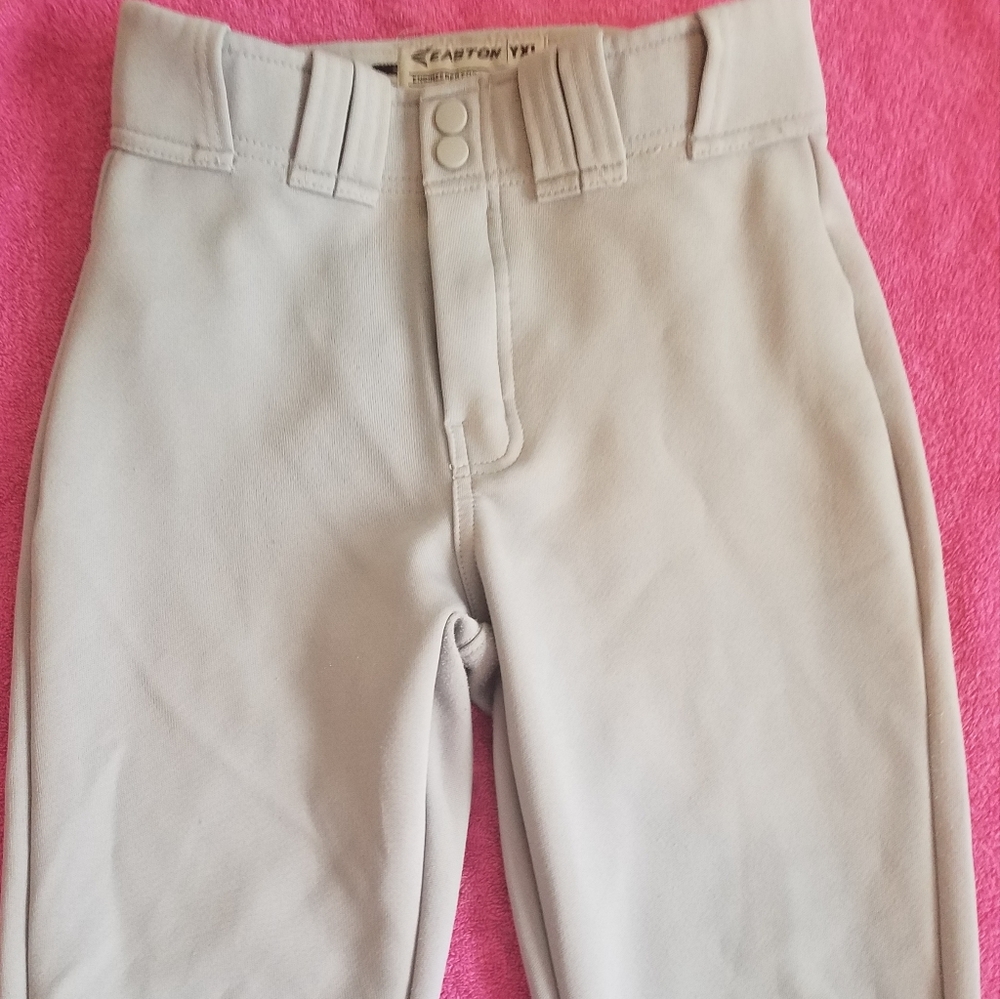 Easton Youth XL Gray Softball Pants